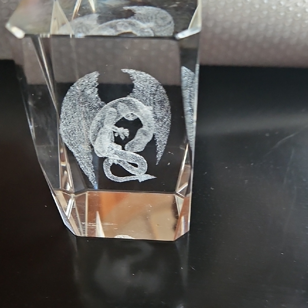 Crystal Dragon Figurine